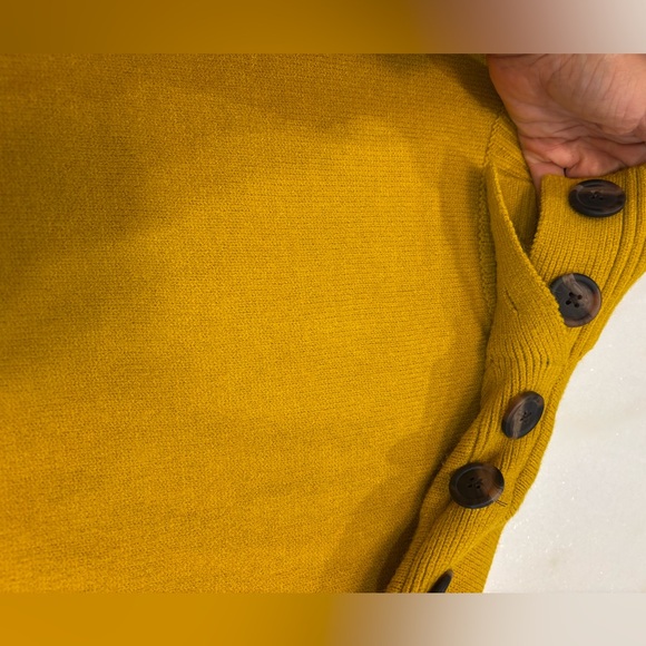 Anthropologie Margarita Tunic Sweater (XS, mustard yellow) - Picture 2 of 2